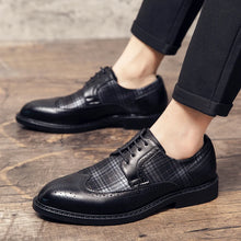 Load image into Gallery viewer, Leather Lace-Up Oxford Business Dress Shoes