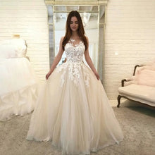 Load image into Gallery viewer, Floral Lace Elegant Chiffon Dress