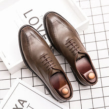 Load image into Gallery viewer, Men's Formal Wear Loafers Leather Shoes