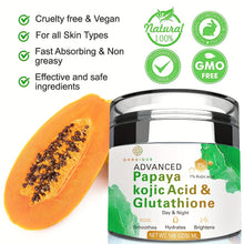 Load image into Gallery viewer, Kojic Acid Glutathione Natural Skin Nourishing Resurfacing Face Cream