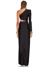 Load image into Gallery viewer, Fashion Hollow Out One Shoulder Long Sleeve