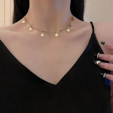 Load image into Gallery viewer, New Fashion Trend Exquisite Star Long Tassel Light Luxury Pendant