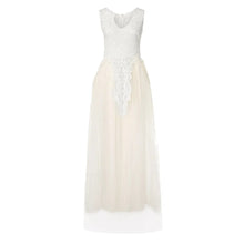 Load image into Gallery viewer, Floral Lace Elegant Chiffon Dress