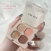 Load image into Gallery viewer, 4 Colors Pumpkin Eyeshadow Palette Professional Highlight Shimmer