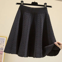 Load image into Gallery viewer, Knitted Elastic Waist Skirt