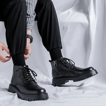 Load image into Gallery viewer, Men High-top Ankle Boots