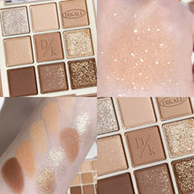 Load image into Gallery viewer, Eye Shadow Plate Earth Color Pearlescent