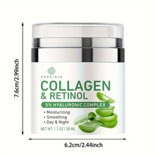 Load image into Gallery viewer, Collagen Retinol Face Moisturizer Daily Hydrating Skin Care for Women
