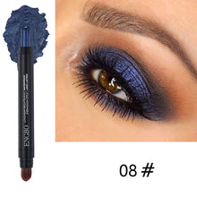 Load image into Gallery viewer, 1PC Sexy Black Double Head Glitter Eye Shadow Stick Matte Eyeshadow