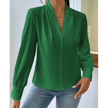 Load image into Gallery viewer, Elegant Office Lady Multi-color Pullover Shirt Long Sleeve