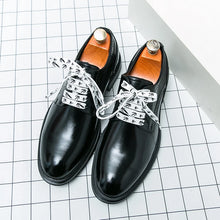 Load image into Gallery viewer, Lace-up Oxford Shoes Designer Casual