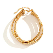 Load image into Gallery viewer, Exaggerated Chunky Heavy Metal Twisted Torques Choker