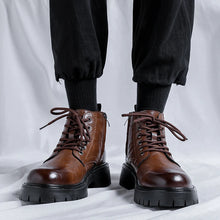 Load image into Gallery viewer, Men High-top Ankle Boots