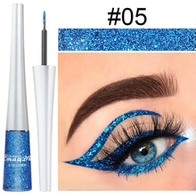 Load image into Gallery viewer, Glitter Liquid Eyeliner Pen Pearlescent Sequins Diamond Bright Shining