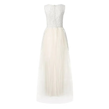 Load image into Gallery viewer, Floral Lace Elegant Chiffon Dress