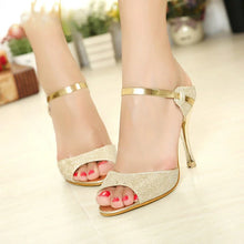 Load image into Gallery viewer, Fashion Beautiful High Heels Sandals