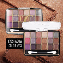 Load image into Gallery viewer, 18-colors Pearly Matte Eye Shadow Palette