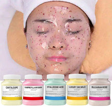 Load image into Gallery viewer, Hydrating Brightening 24K Gold Soft Mask Powder Rose Petal