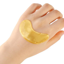 Load image into Gallery viewer, Crystal Collagen Gold Powder Eye Mask Anti-Aging Dark Circles