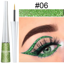 Load image into Gallery viewer, Glitter Liquid Eyeliner Pen Pearlescent Sequins Diamond Bright Shining