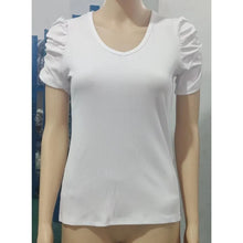 Load image into Gallery viewer, Bubble Sleeve V-neck Shirt