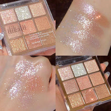 Load image into Gallery viewer, Eye Shadow Plate Earth Color Pearlescent