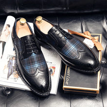 Load image into Gallery viewer, Leather Lace-Up Oxford Business Dress Shoes
