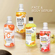 Load image into Gallery viewer, AHA Hyaluronic Vitamin C Arbutin Face Body Serum Dark Spots