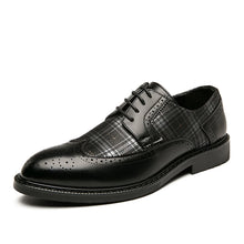 Load image into Gallery viewer, Leather Lace-Up Oxford Business Dress Shoes