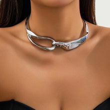 Load image into Gallery viewer, Exaggerated Chunky Heavy Metal Big Necklace