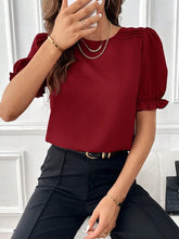 Load image into Gallery viewer, New Fashion Style Solid Color Round Neck