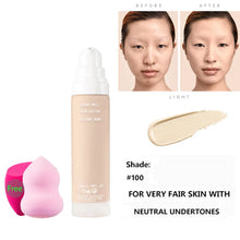 Load image into Gallery viewer, Full Coverage Matte Foundation Longwear Hydrating