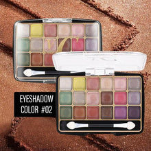 Load image into Gallery viewer, 18-colors Pearly Matte Eye Shadow Palette