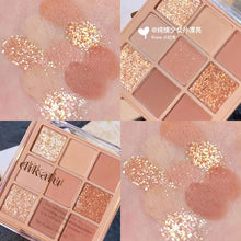 Load image into Gallery viewer, Eye Shadow Plate Earth Color Pearlescent