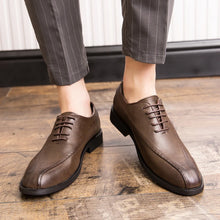Load image into Gallery viewer, Men's Formal Wear Loafers Leather Shoes