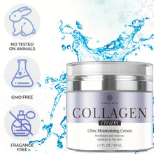Load image into Gallery viewer, Collagen Face Moisturizer Ultra Moisturizing Cream Avoids Wrinkles
