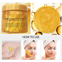 Load image into Gallery viewer, 24k Golden Facial Mask Gold Anti-acne Treatment Anti-wrinkle Healing &amp;