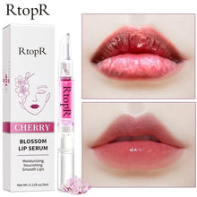 Load image into Gallery viewer, 2pcs RtopR Sakura Lip Essence Anti-Dry Crack Exfoliating Repair Reduce