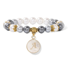 Load image into Gallery viewer, Fashion Shell Beads Bracelet Women A-Z Initial Letter Bracelet