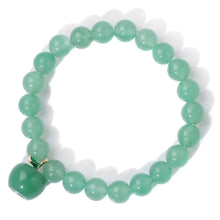 Load image into Gallery viewer, Natural Green Aventurine Beads Bracelet Fashion Apple Shape