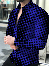 Load image into Gallery viewer, Men's Shirt Single Breasted Shirt Casual Pattern Printed