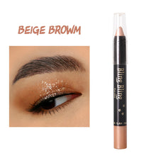 Load image into Gallery viewer, Glitter Eyeshadow Pencil Waterproof Matte