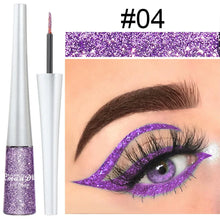 Load image into Gallery viewer, Glitter Liquid Eyeliner Pen Pearlescent Sequins Diamond Bright Shining
