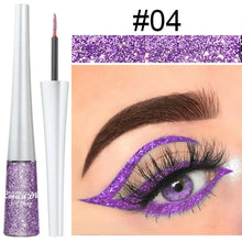 Load image into Gallery viewer, Glitter Liquid Eyeliner Pen Pearlescent Sequins Diamond Bright Shining