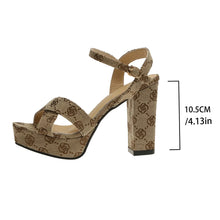 Load image into Gallery viewer, High Heels Platform Shoes Luxury Designer