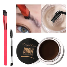 Load image into Gallery viewer, Multi-function Eyebrow Brush With Wild Eyebrows Cream Concealer Square