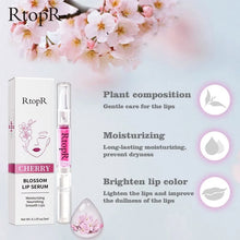 Load image into Gallery viewer, 2pcs RtopR Sakura Lip Essence Anti-Dry Crack Exfoliating Repair Reduce