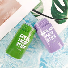 Load image into Gallery viewer, Green Tea Eggplant Facial Mask Cleansing Face Moisturizing
