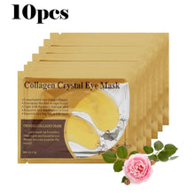 Load image into Gallery viewer, Crystal Collagen Gold Powder Eye Mask Anti-Aging Dark Circles