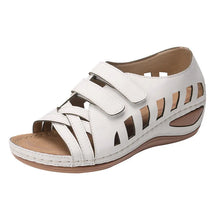 Load image into Gallery viewer, Hollow Out Open Toe Wedges Buckle